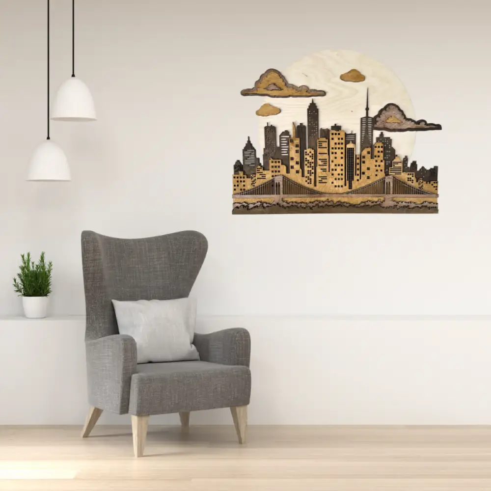 декорация за стена Skyline